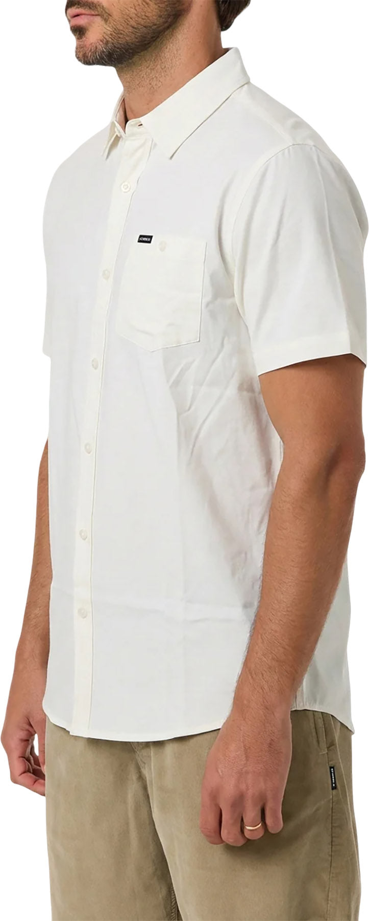 Light Check Standard Short Sleeve Woven Shirt - Men's