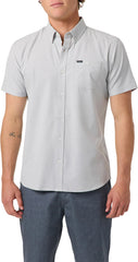 Light Check Standard Short Sleeve Woven Shirt - Men's