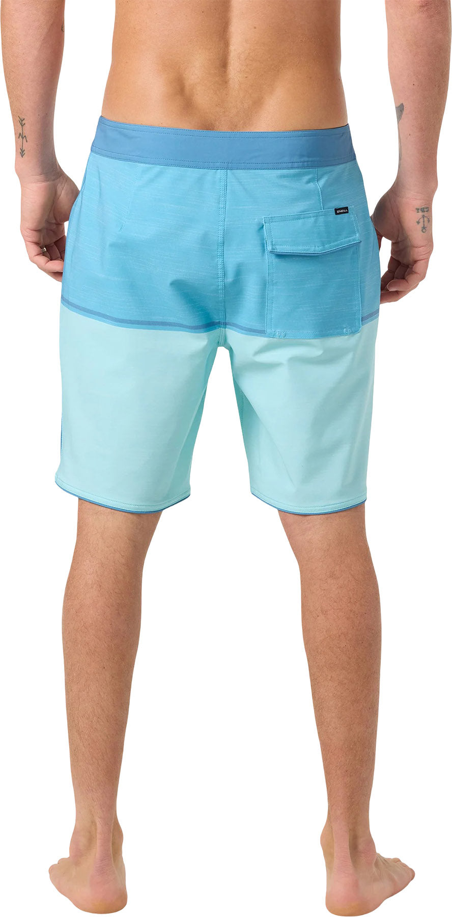 Hyperfreak Mysto Block Scallop Boardshort 19" - Men's