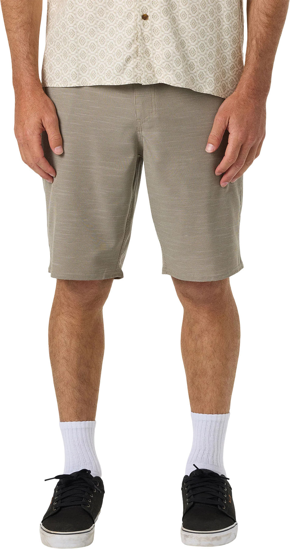 Portola Slub Check Hybrid Shorts 20" - Men's