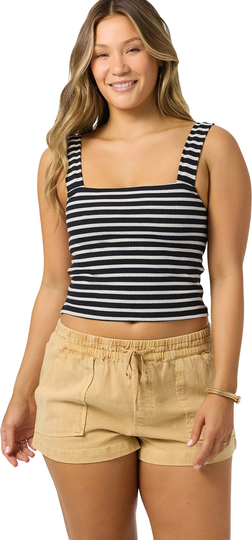 Vanessa Mini Stripe Knit Tank Top - Women's