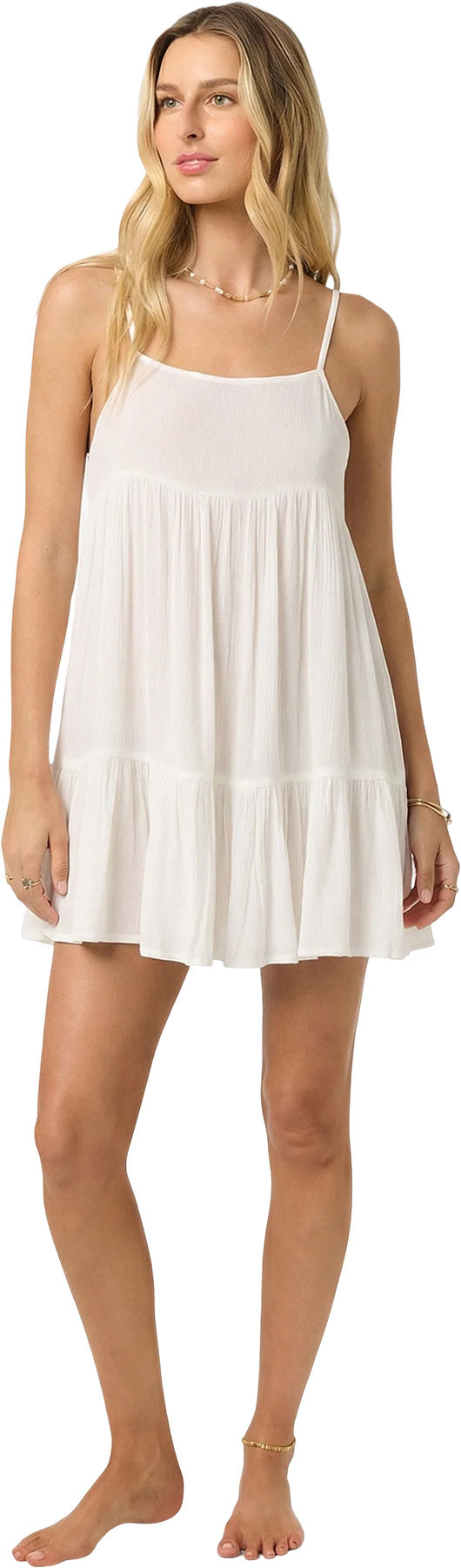 Saltwater Solids Rilee Cover-Up Mini Dress - Women's