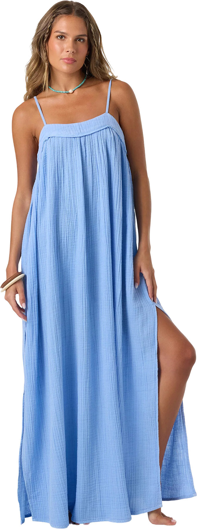 Saltwater Solids Sai Cover-Up Maxi Dress - Women's