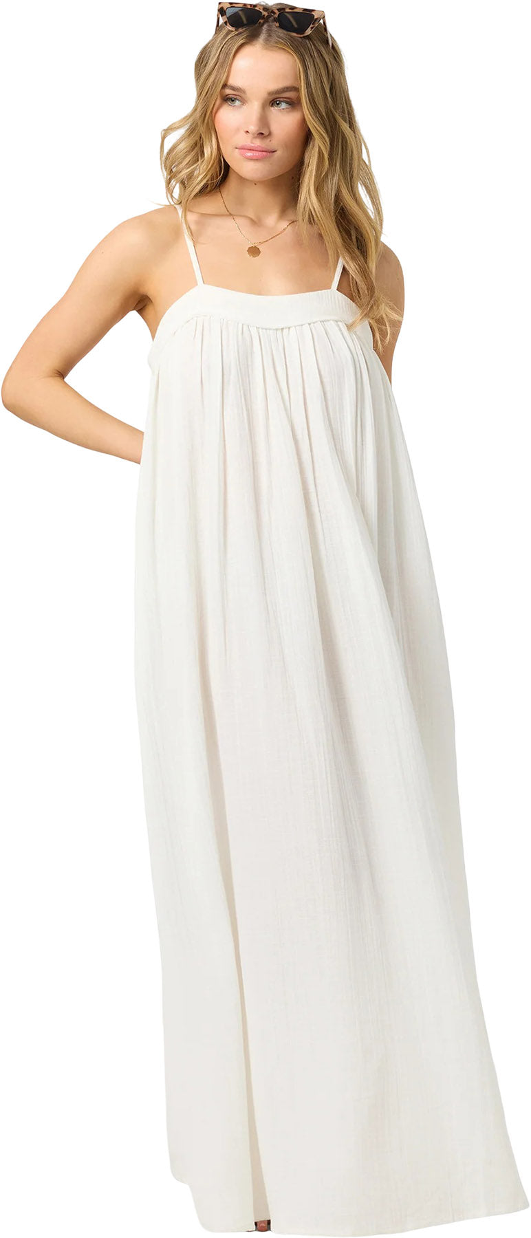 Saltwater Solids Sai Cover-Up Maxi Dress - Women's