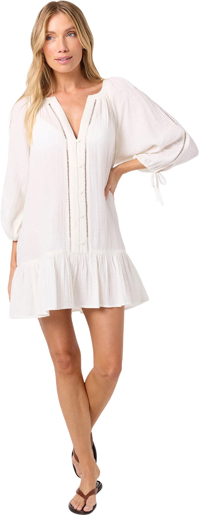 Lou Mini Coverup Dress - Women's
