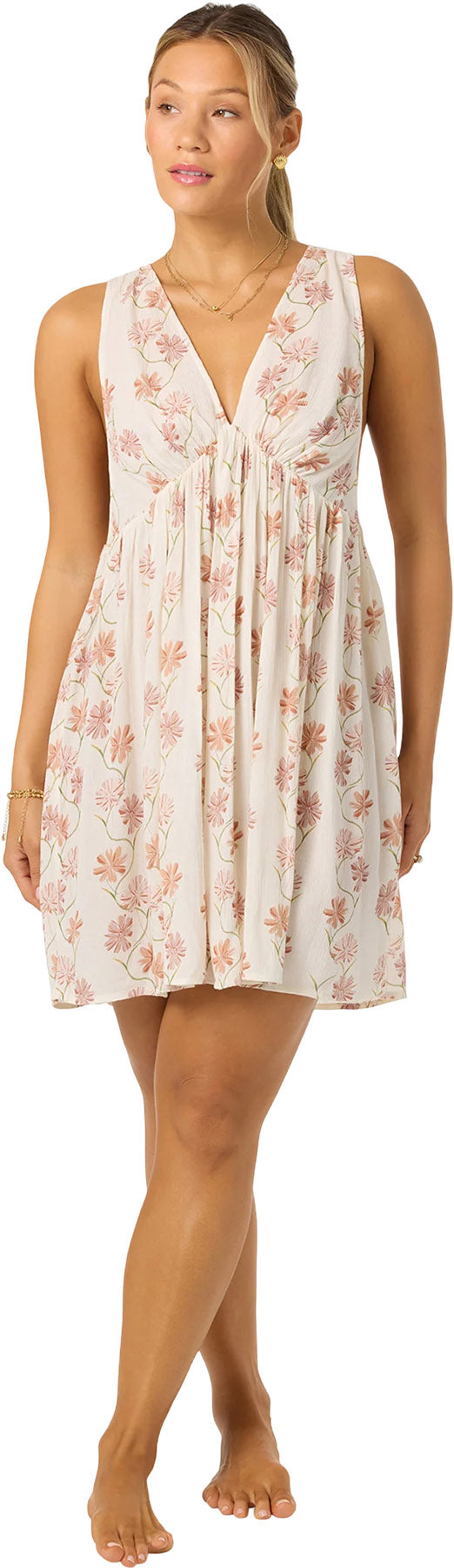 Saltwater Essentials Teddy Printed Mini Cover-Up Dress - Women's