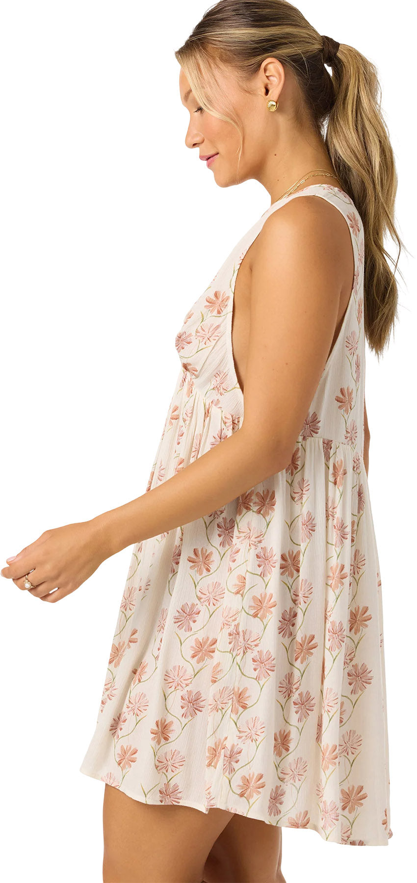 Saltwater Essentials Teddy Printed Mini Cover-Up Dress - Women's