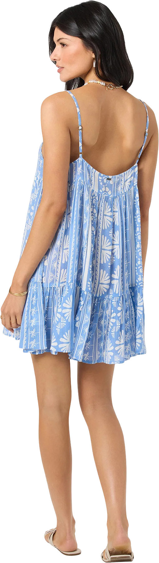 Saltwater Essentials Rilee Printed Mini Coverup Dress - Women's