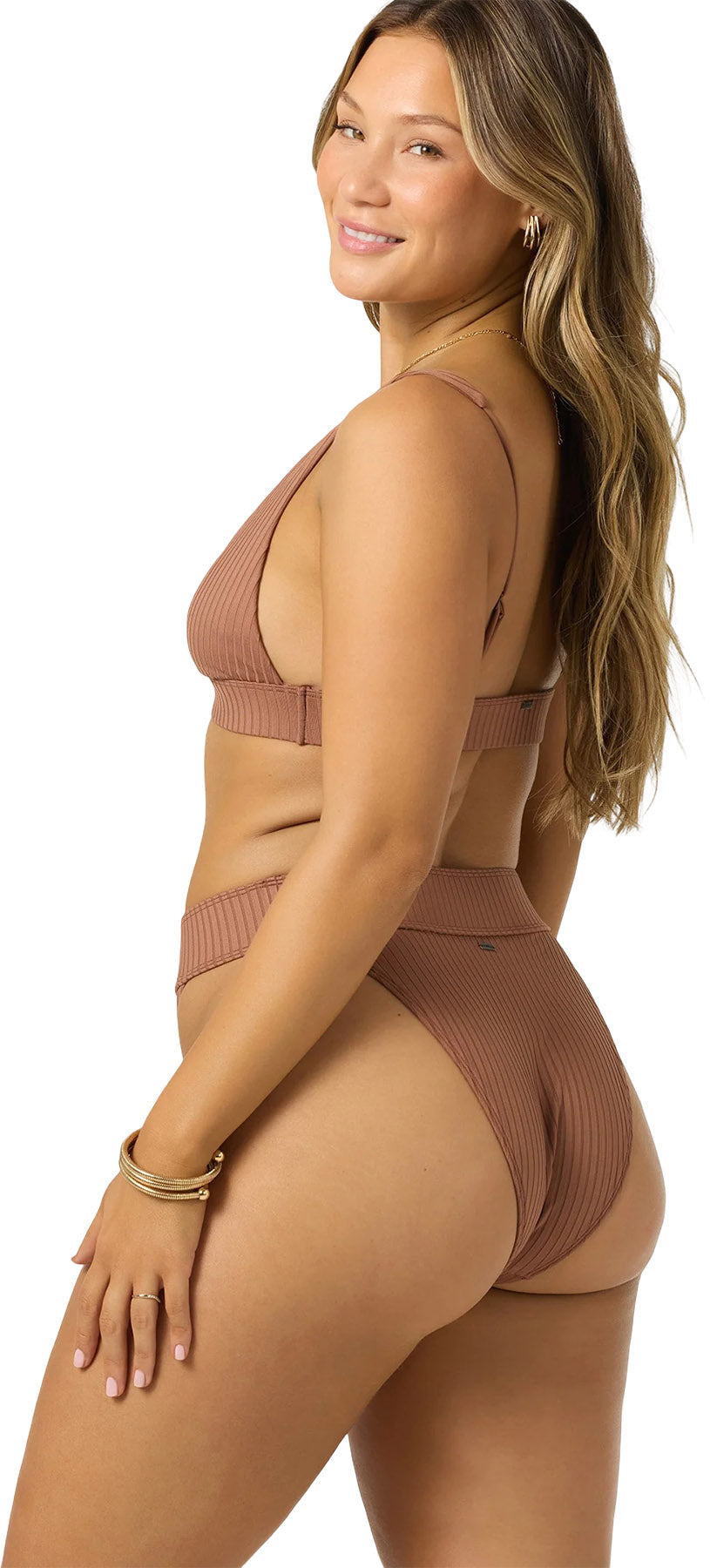 Shorebreak Rib Santa Barbara High Rise Bikini Bottom - Women's