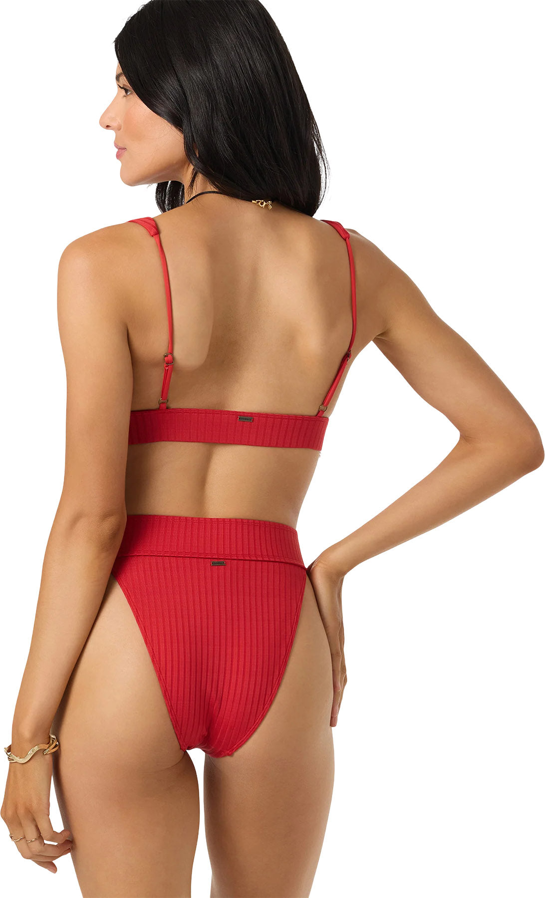 Shorebreak Rib Santa Barbara High Rise Bikini Bottom - Women's