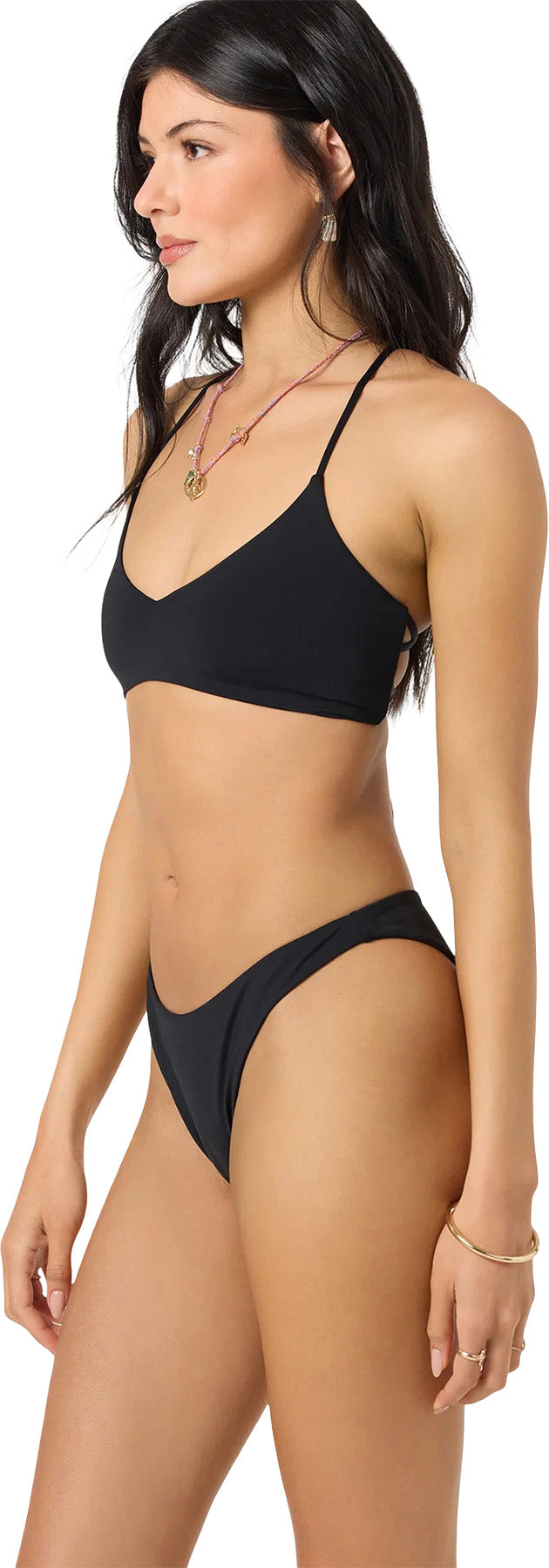 Salwater Solid Flamenco Bikini Bottom - Women's