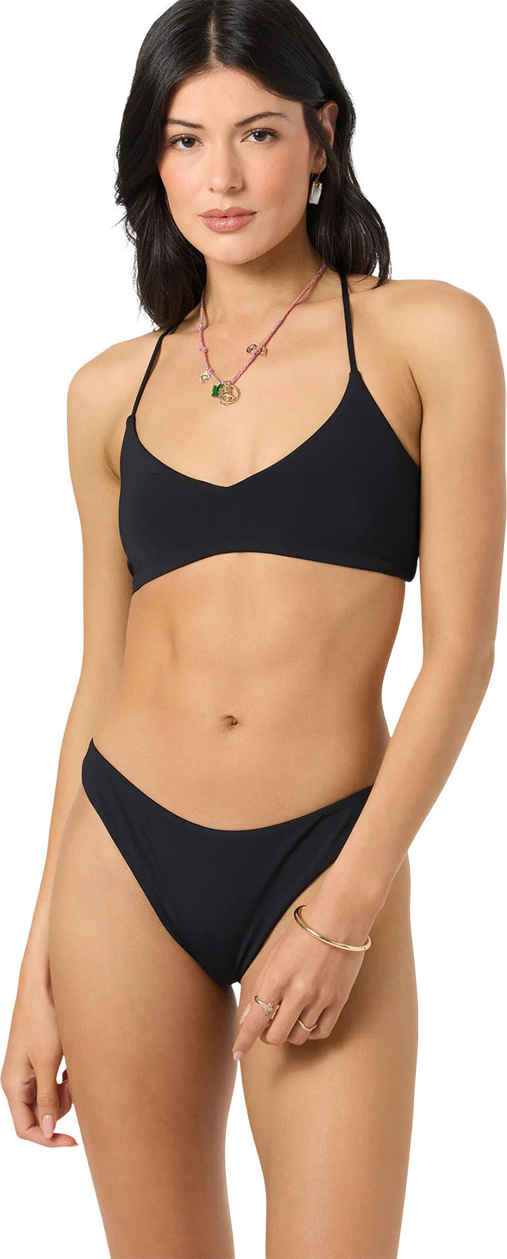 Salwater Solid Flamenco Bikini Bottom - Women's
