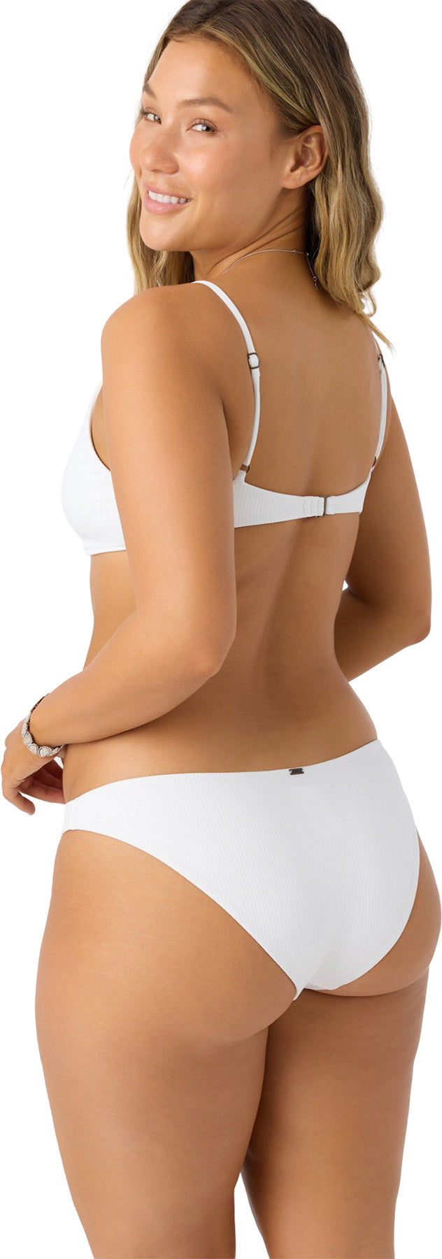 Saltwater Solids Rib Rockley Bikini Bottom - Women's