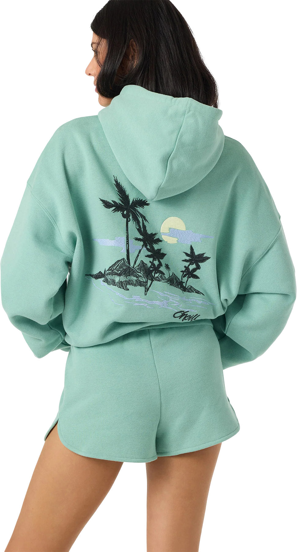 Tropic Melt Oversize Hoodie - Women's