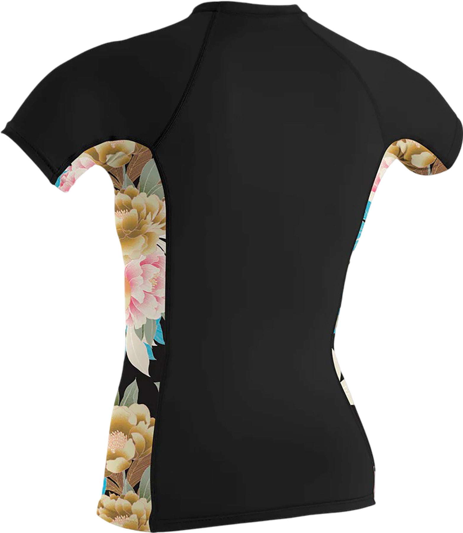 Side Print S/S Rash Guard Tee - Women's