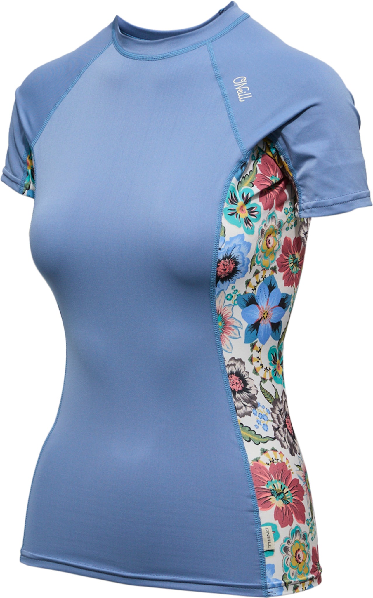 Side Print S/S Rash Guard Tee - Women's