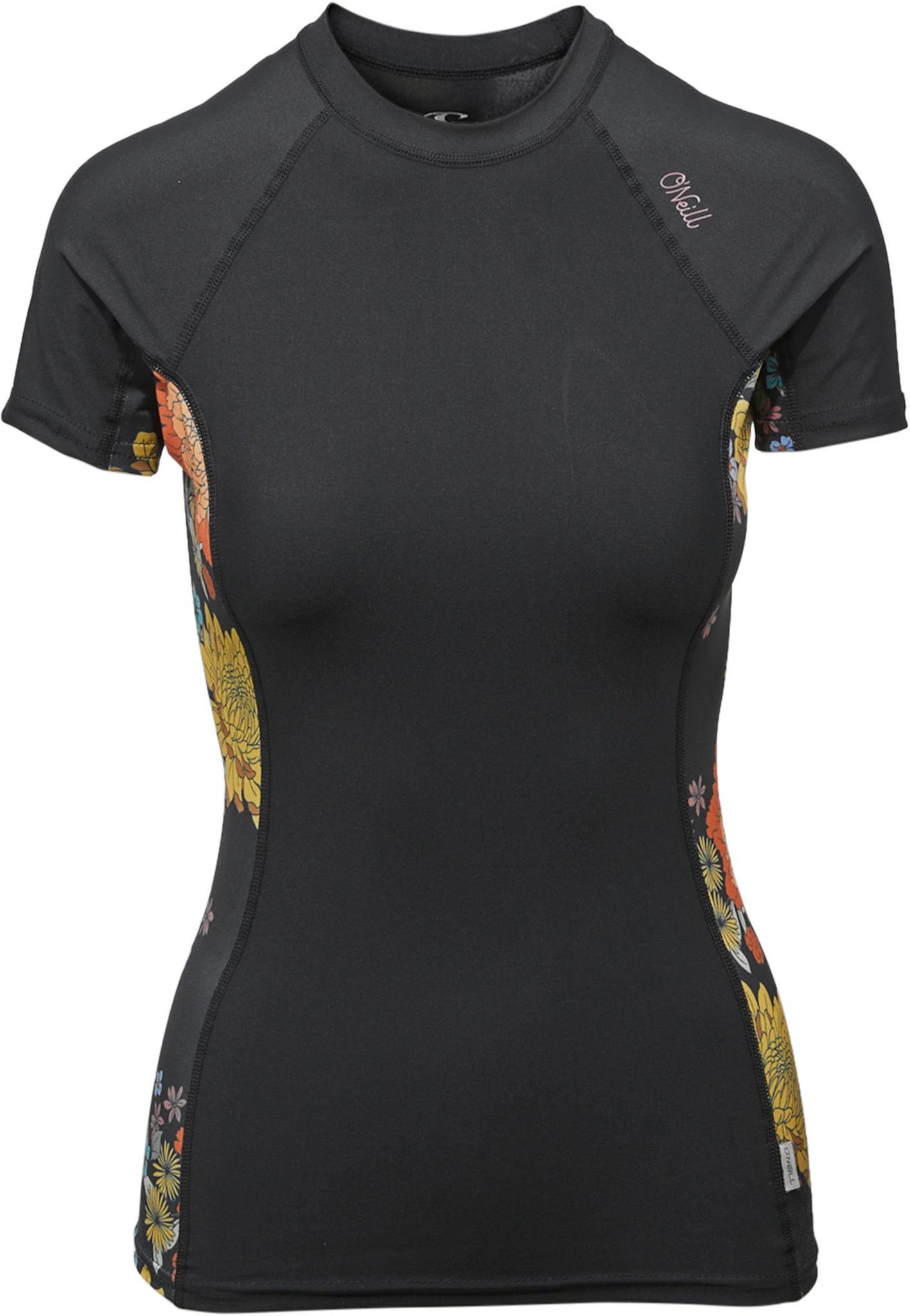 Side Print S/S Rash Guard Tee - Women's