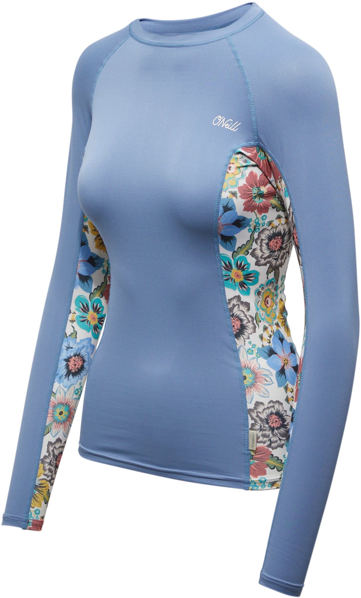 Side Print Rash Guard Tee - Women's