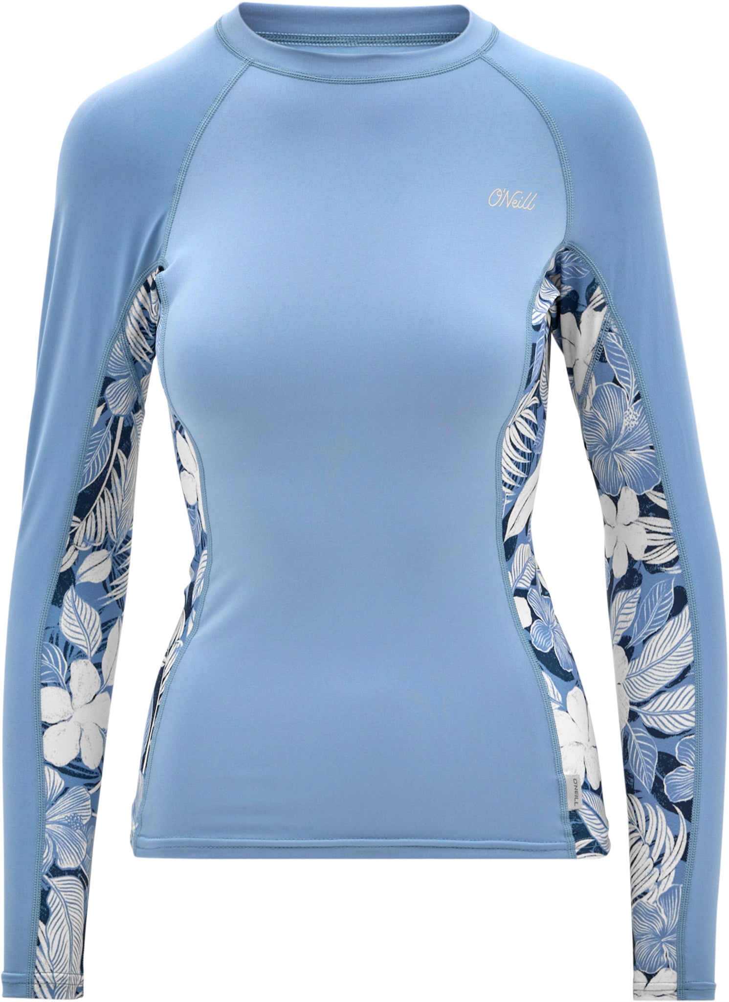 Side Print Rash Guard Tee - Women's