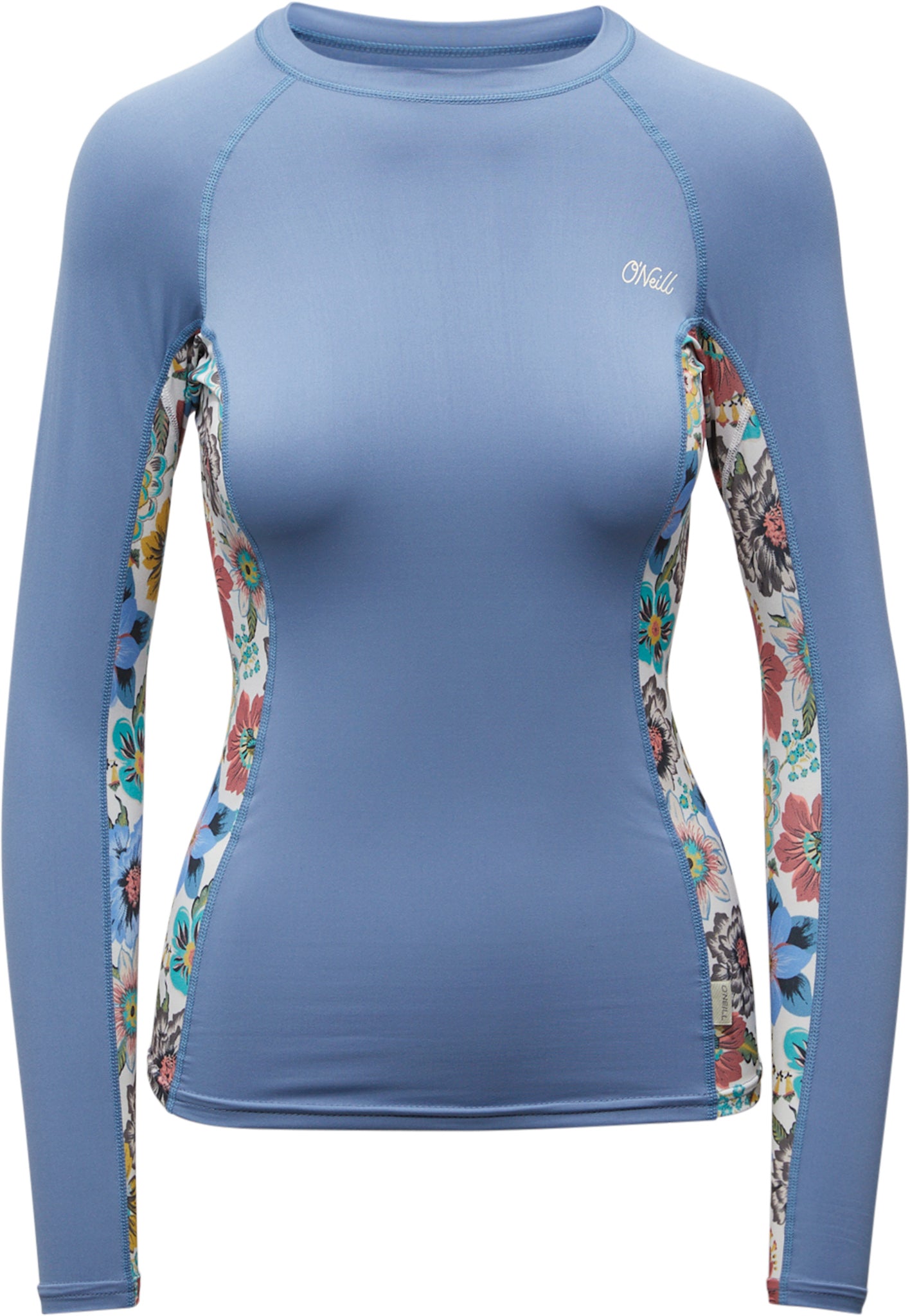 Side Print Rash Guard Tee - Women's