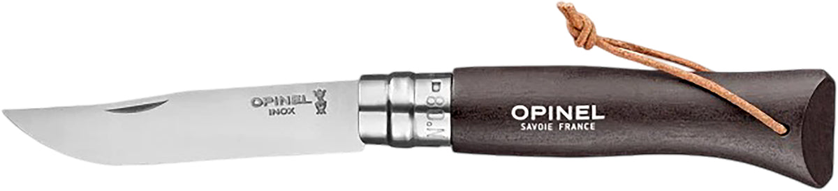 N°08 Brown Laminated Birch Knife