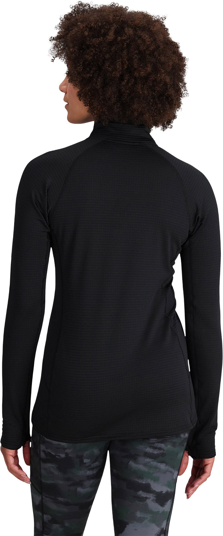 Vigor Grid Fleece Quarter Zip Jersey - Women's