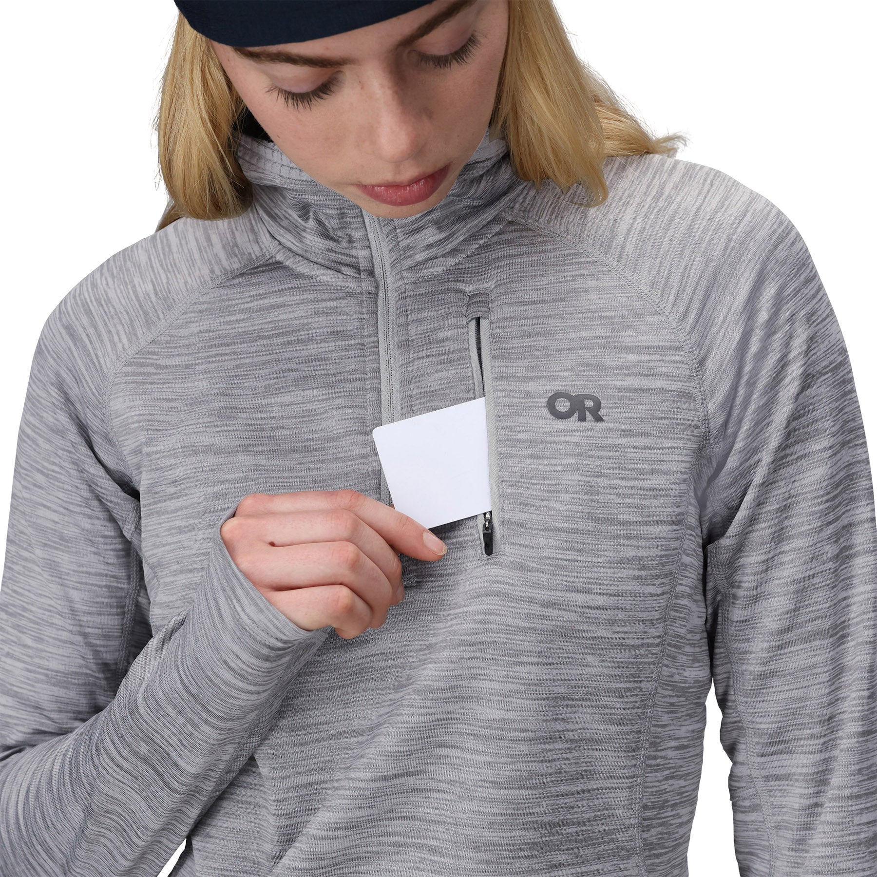Vigor Grid Fleece Quarter Zip Jersey - Women's