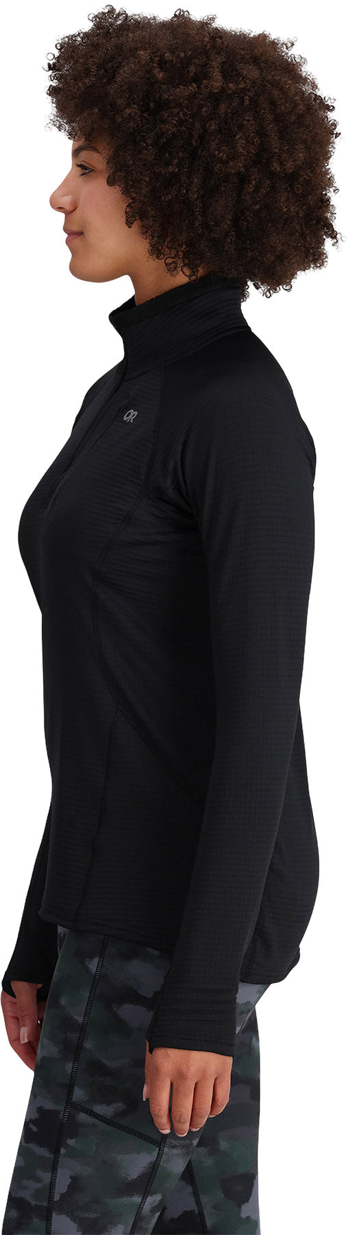 Vigor Grid Fleece Quarter Zip Jersey - Women's