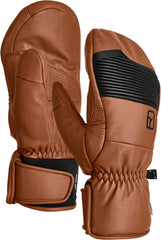 Full Leather Mittens - Men's