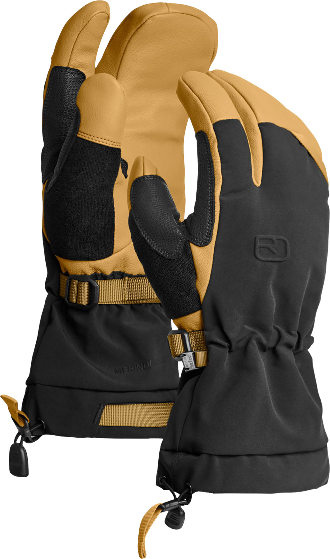 Merino Freeride 3 Finger Gloves - Men's