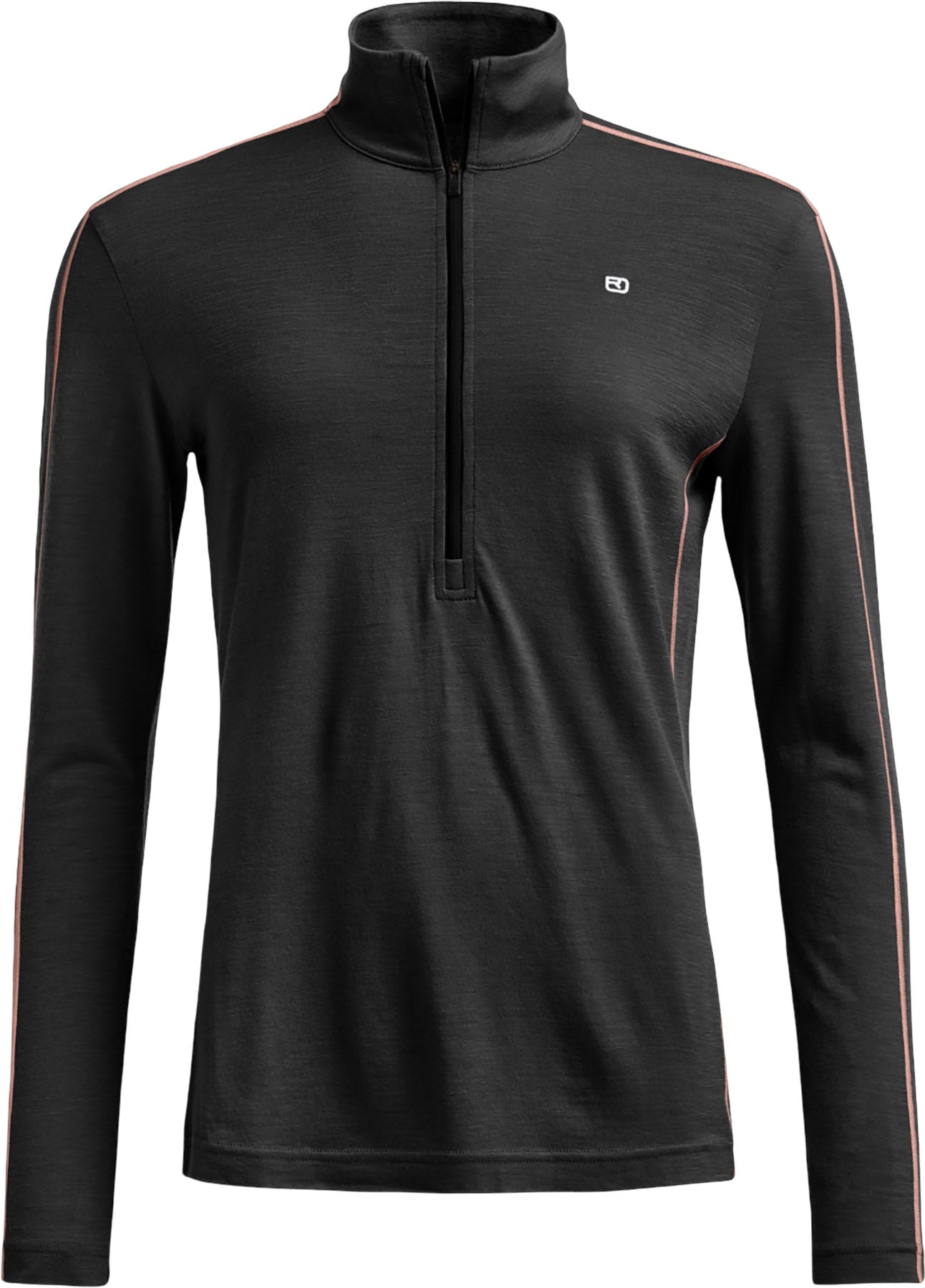 185 Rock'N'Wool Zip Neck Base Layer Top - Women's