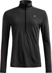 185 Rock'N'Wool Zip Neck Base Layer Top - Women's