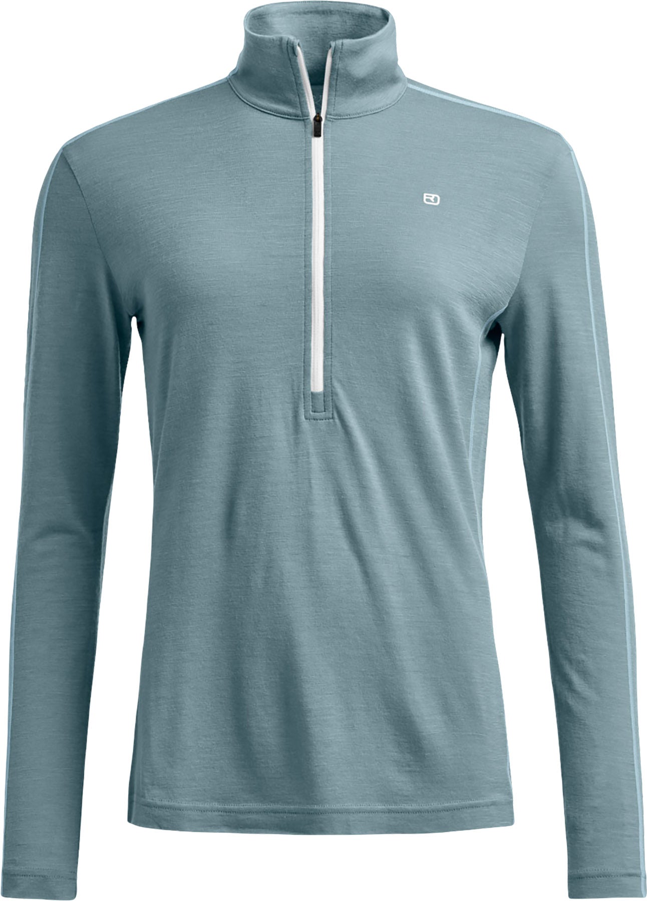 185 Rock'N'Wool Zip Neck Base Layer Top - Women's