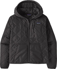 Diamond Quilted Bomber Hoody - Women's