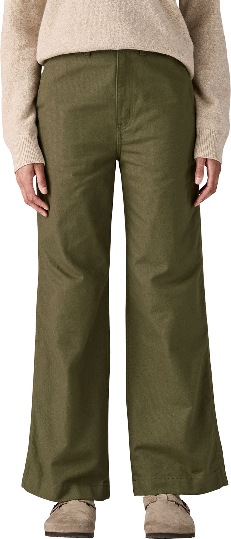 Point Reyes Canvas Wide-Leg Pants - Women's
