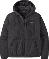 Diamond Quilted Bomber Hoody - Men's