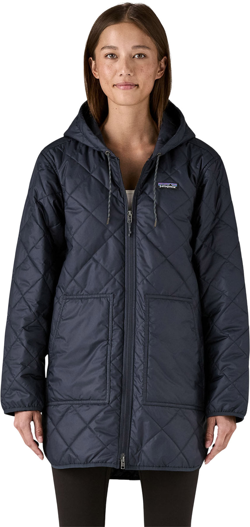 Diamond Quilted Parka - Women's