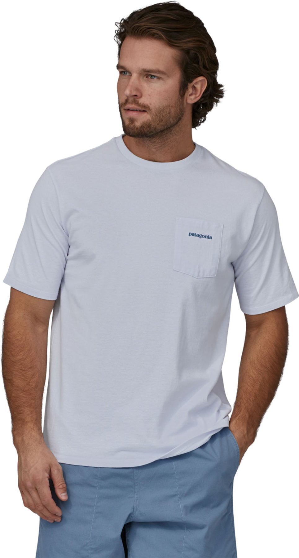 Boardshort Logo Pocket Responsibili Tee - Men's