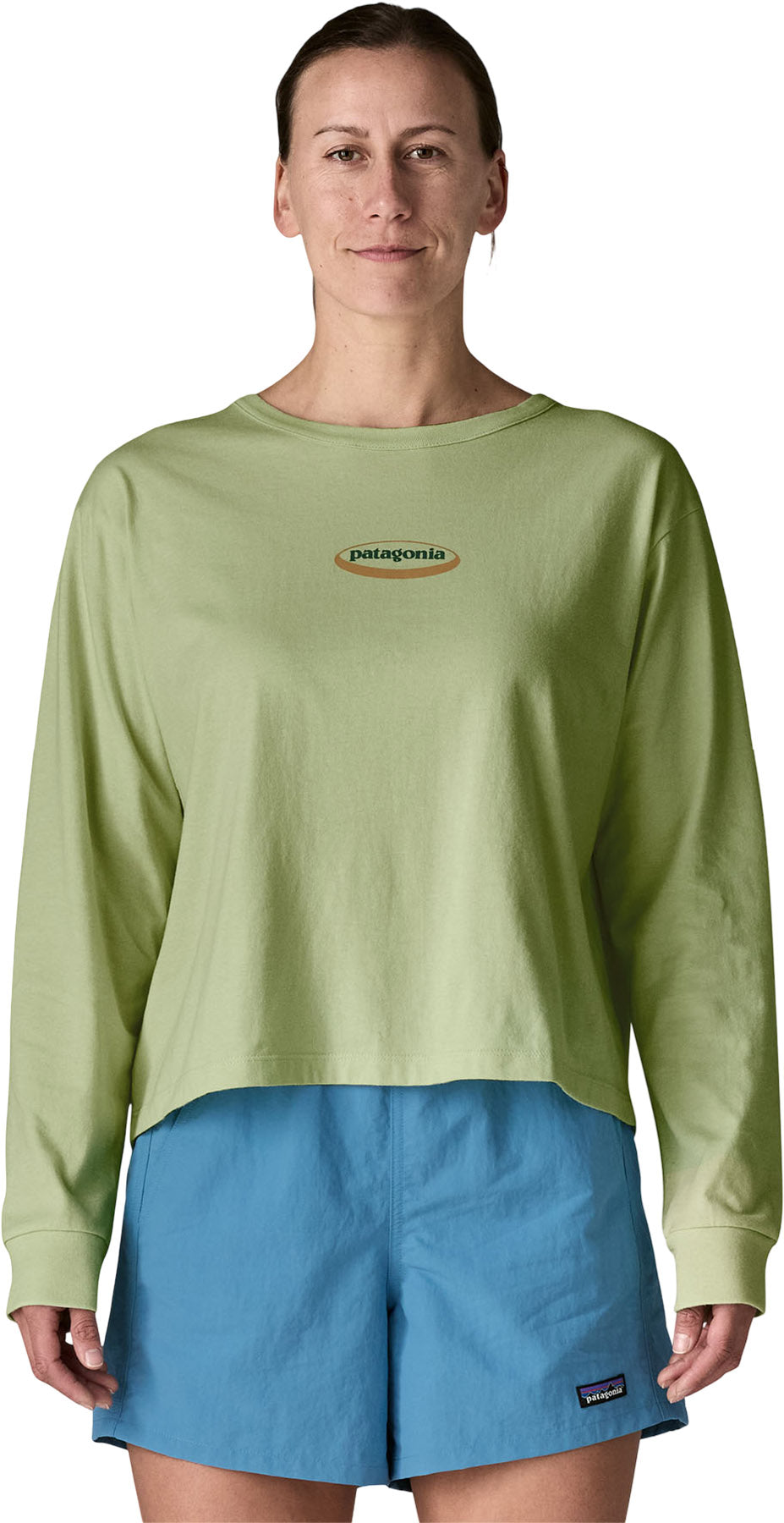 95 Oval Logo Easy-Cut Long Sleeve T-Shirt - Women's