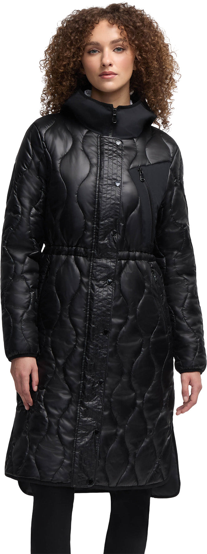 Sterling Onion Quilted Longline Anorak - Women's