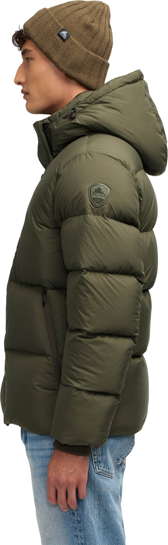 Jericho Puffer Jacket with Removable Hood - Men's