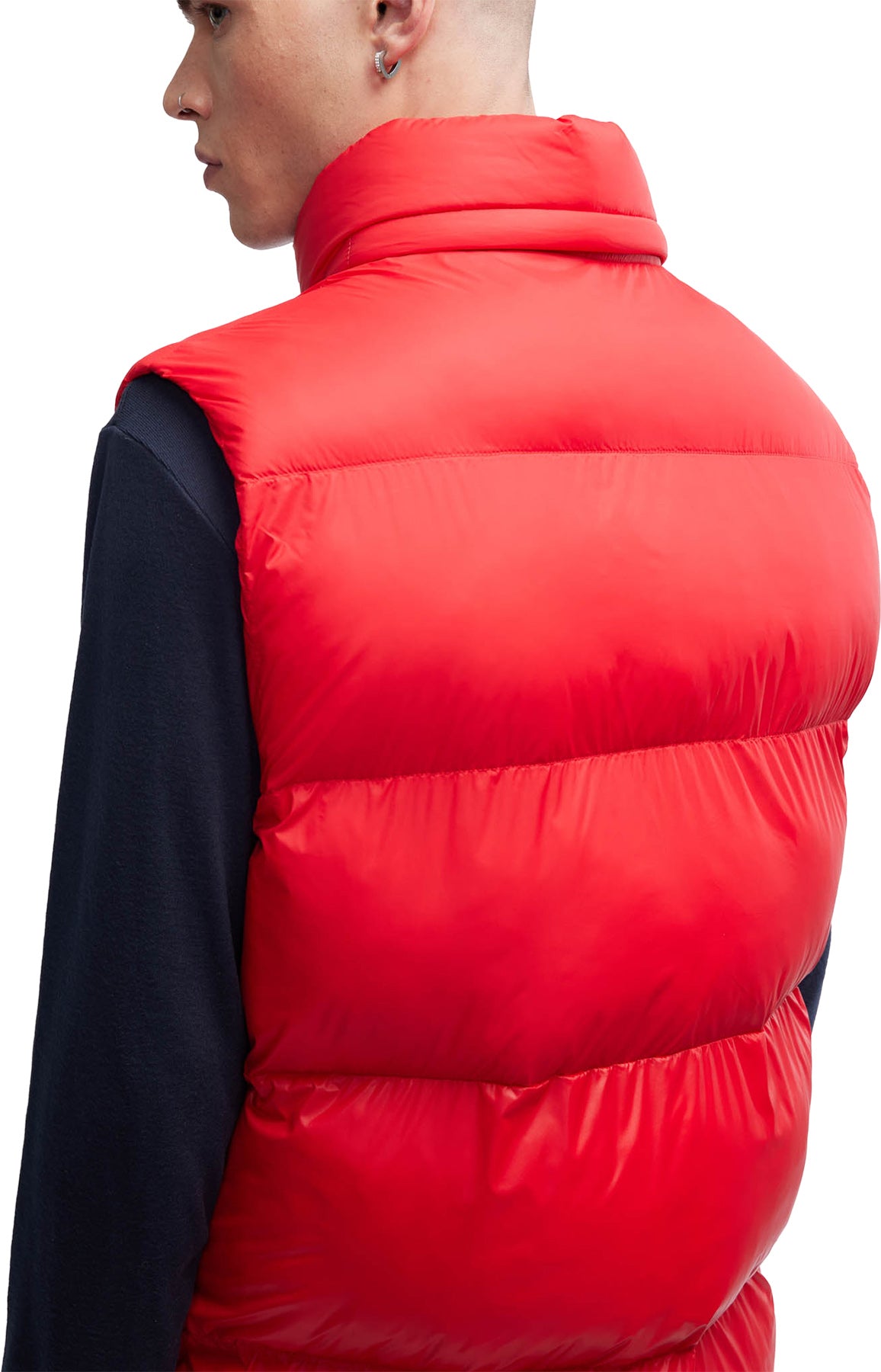 Hyeon Lightweight Puffer Vest with Removable Hood - Men's