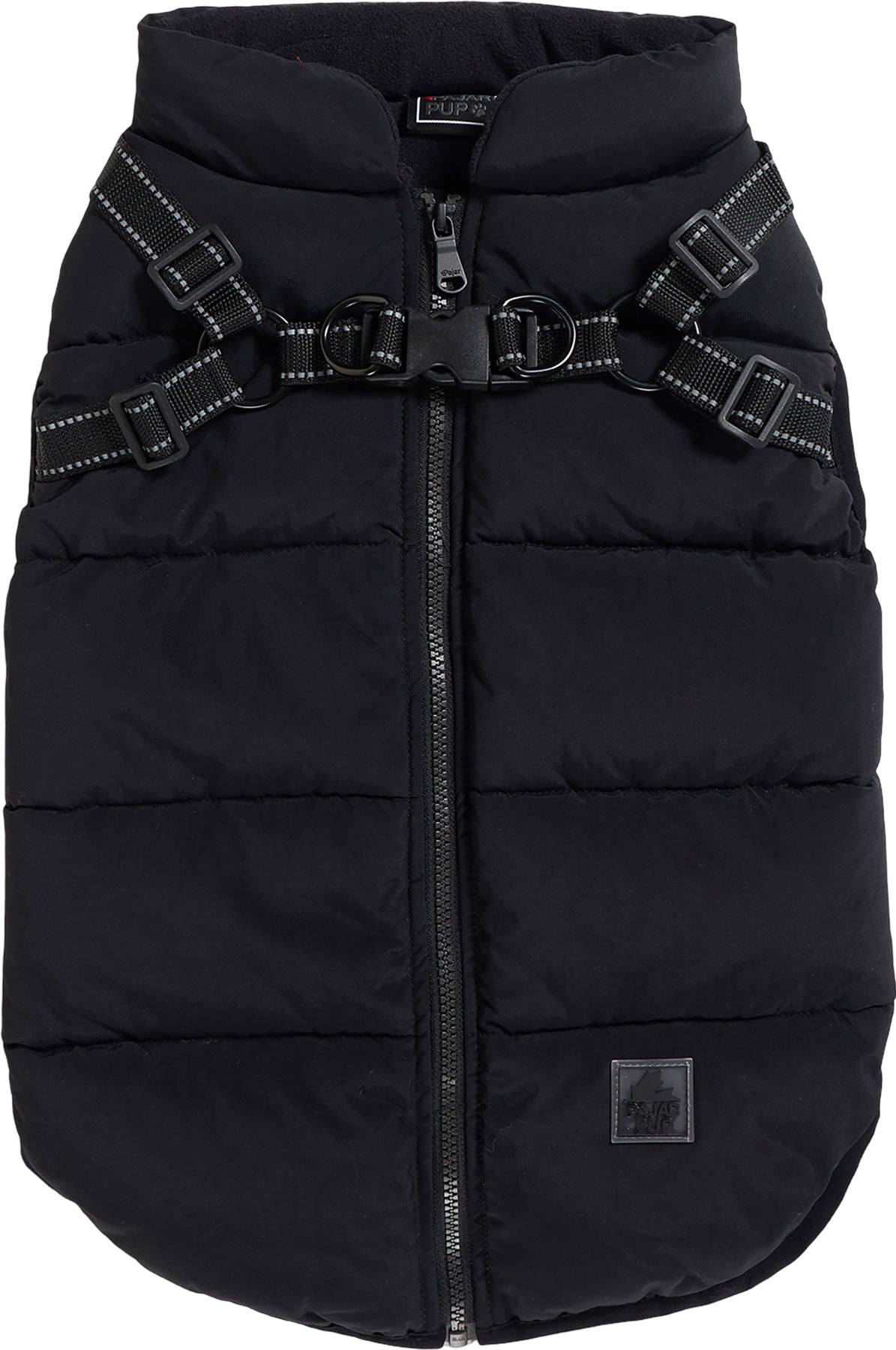 Atlas Puffer Jacket with Built-In Harness for Dogs