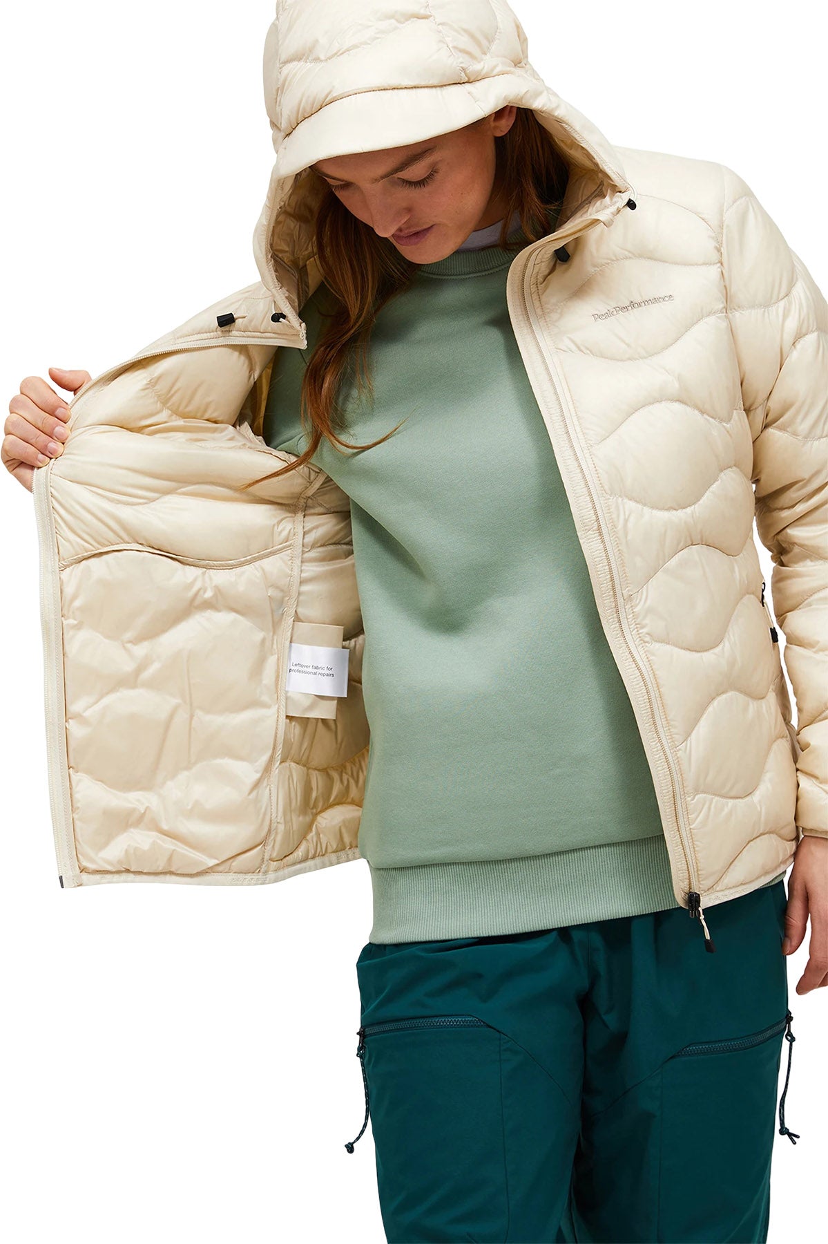 Helium Down Hooded Jacket - Women's