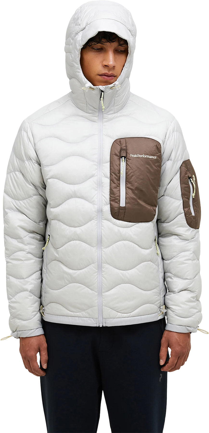 Helium Utility Down Hooded Jacket - Men's