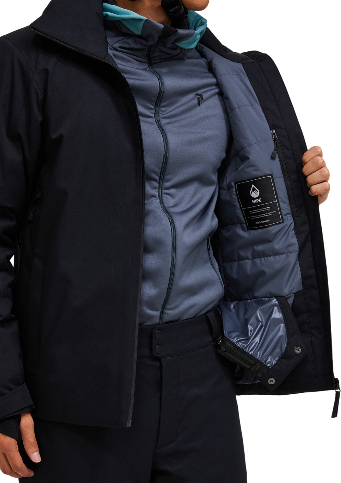 Maroon HIPE® 2L Insulated Shell Jacket - Men's