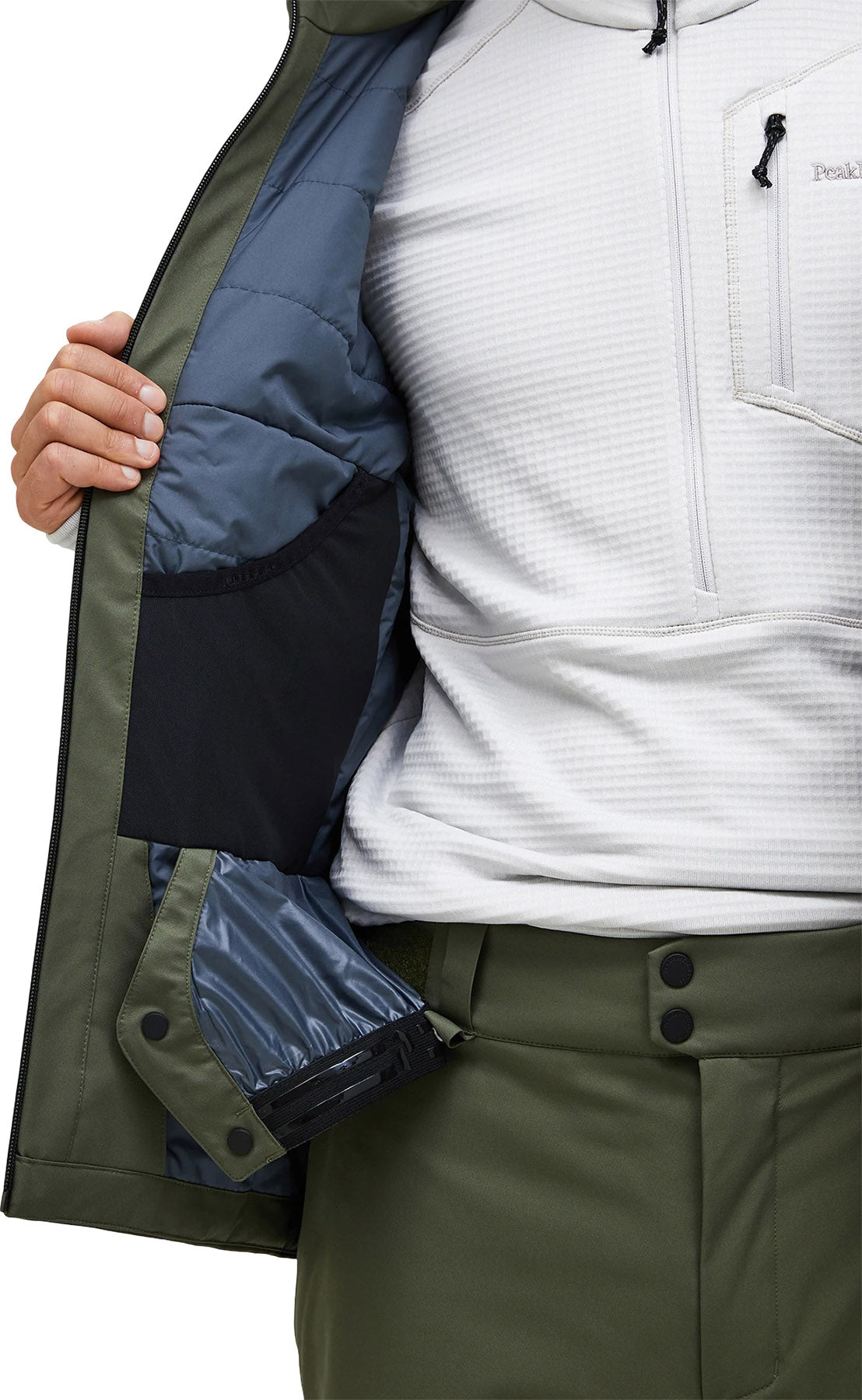 Maroon HIPE® 2L Insulated Shell Jacket - Men's