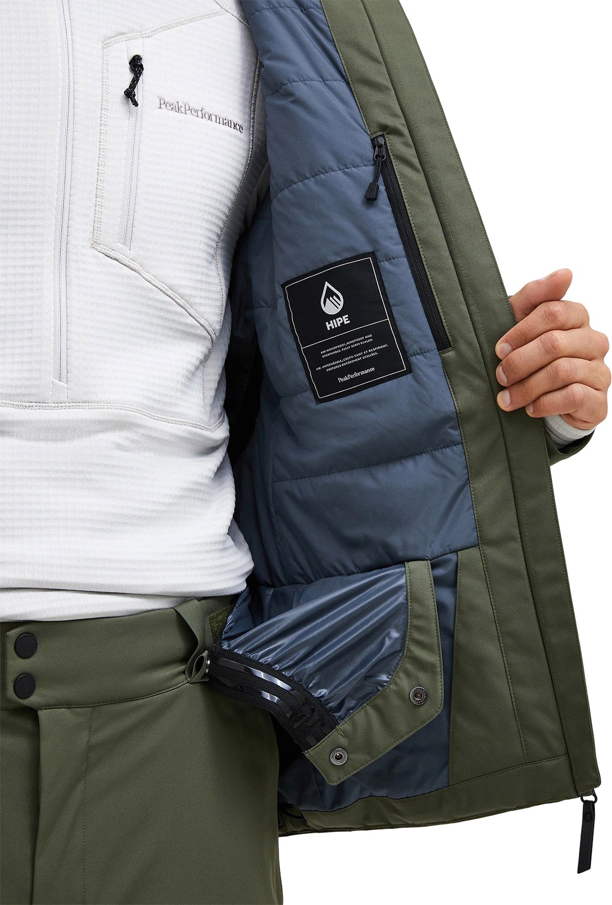 Maroon HIPE® 2L Insulated Shell Jacket - Men's