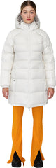 Lucia Hooded Down Puffer Jacket - Fitted - Women's