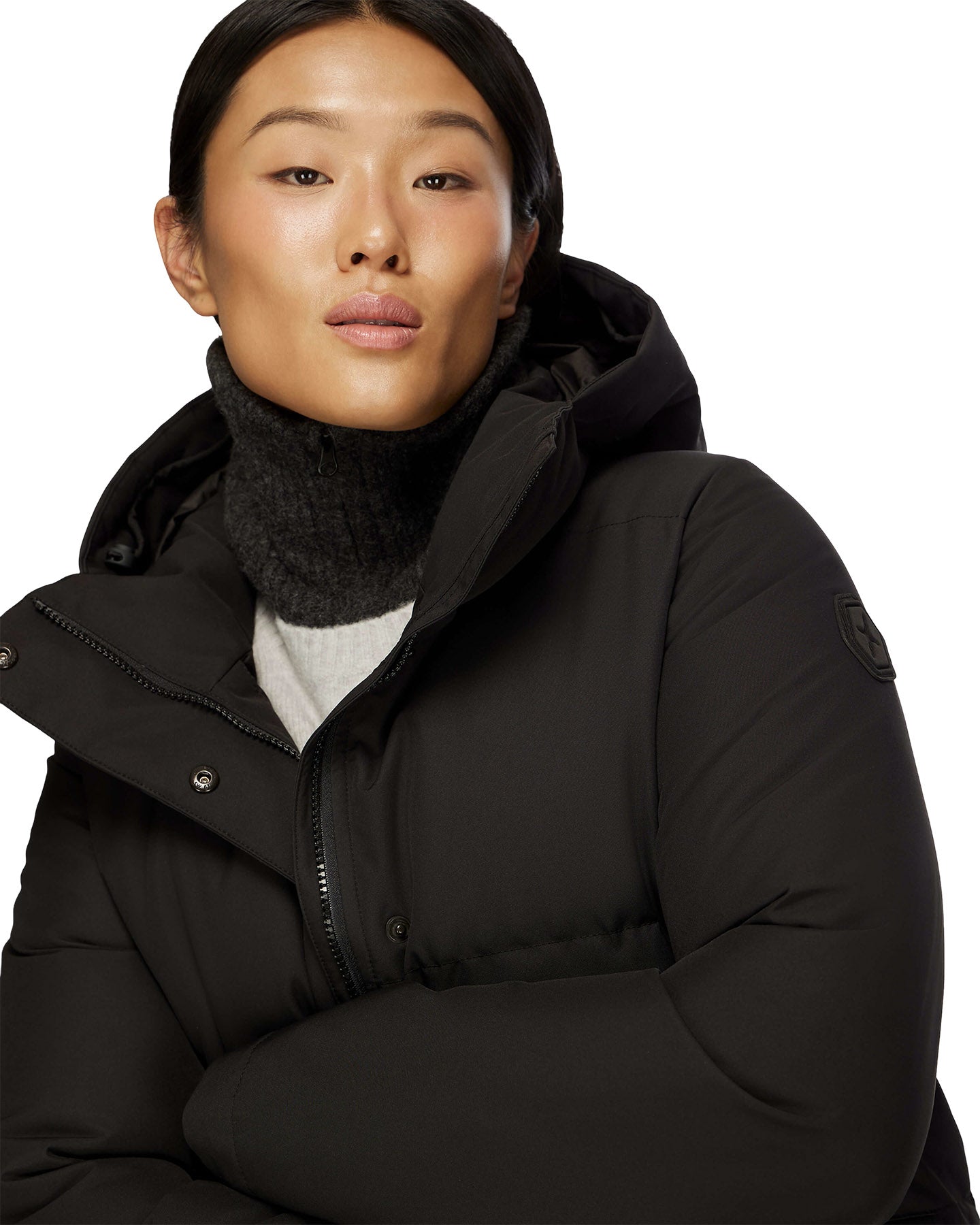 Chloe Hooded Down Winter Jacket - Women's